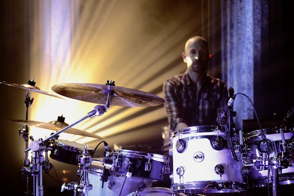 Eric Langlois, endorsé DW et Paiste